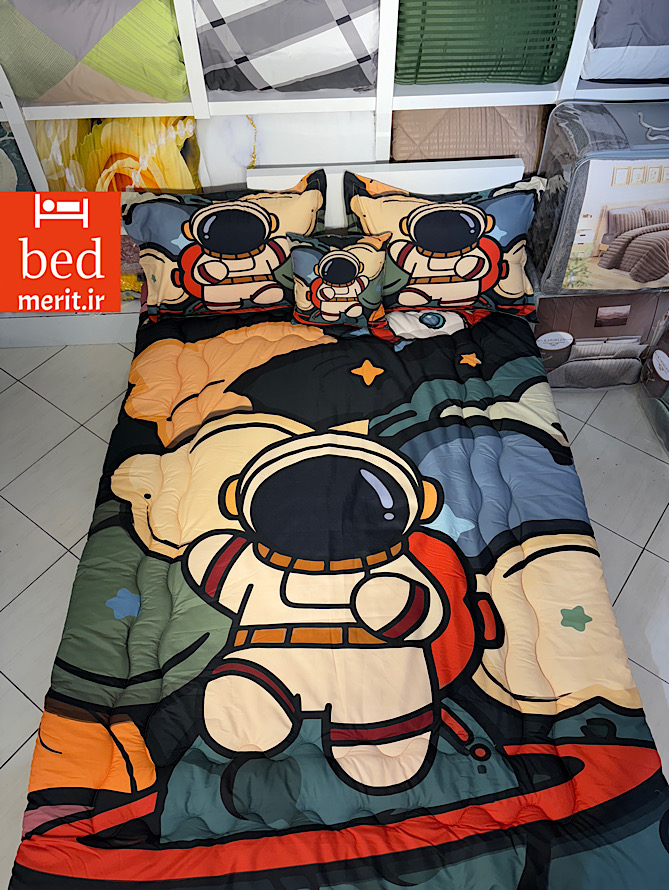 روتختی یک نفره سه بعدی مدل فضانورد کد 23 چهار تکه