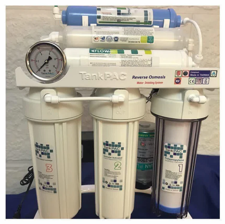 دستگاه تصفیه آب خانگی ۷ مرحله برند تانک پک TANKPAC