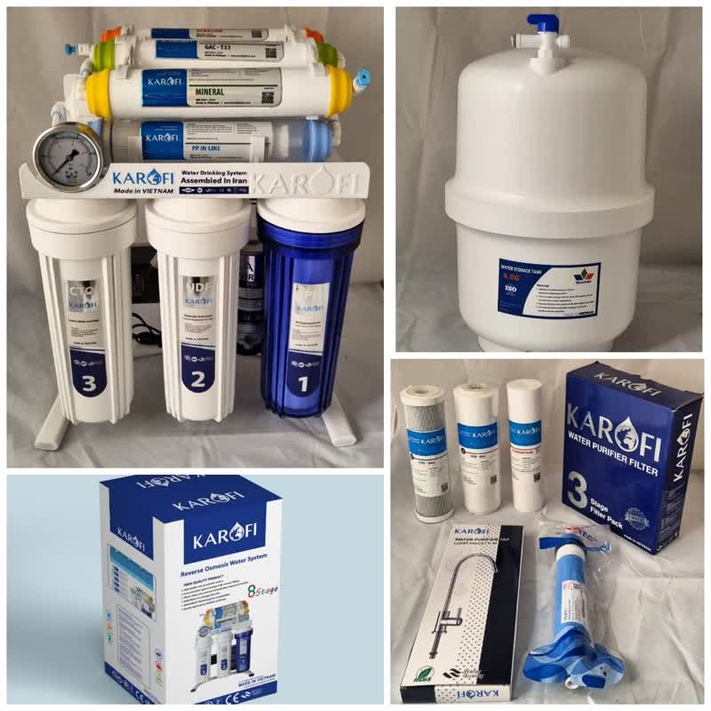 تصفیه آب کاروفی 8 مرحله