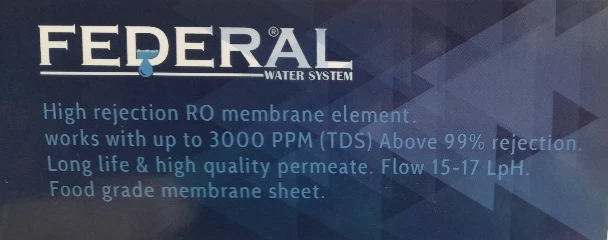 فیلتر ممبران ۸۰ گالن ۱۴ لایه وارداتی فدرال FEDERAL