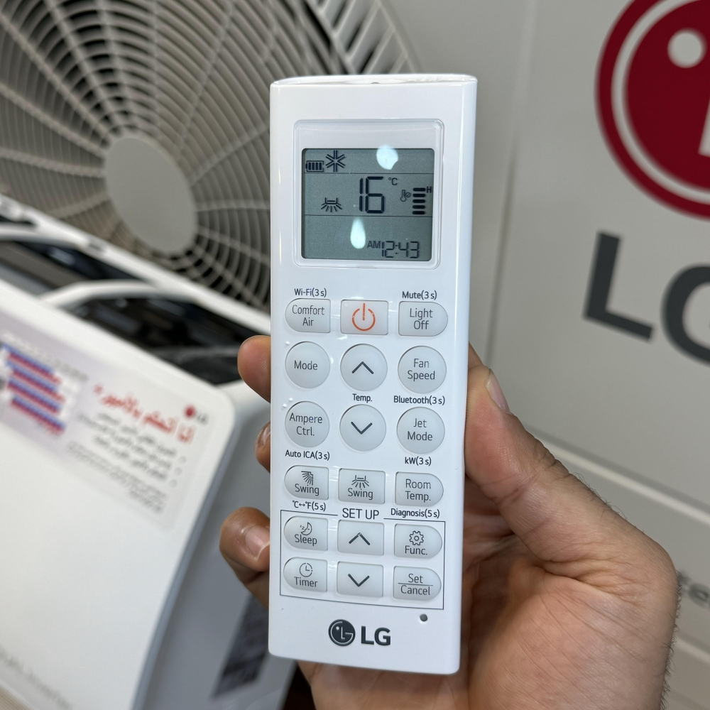 کولر گازی اسپلیت 24000 دوال اینورتر ال جی مدل BMPU26T4W