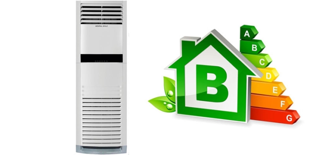 کولر گازی ایستاده جنرال گلد 48000 مدل GG-MF48 SCROLL