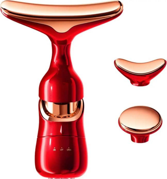 ماساژور و لیفتینگ (جوانسازی) صورت و گردن 3 کاره