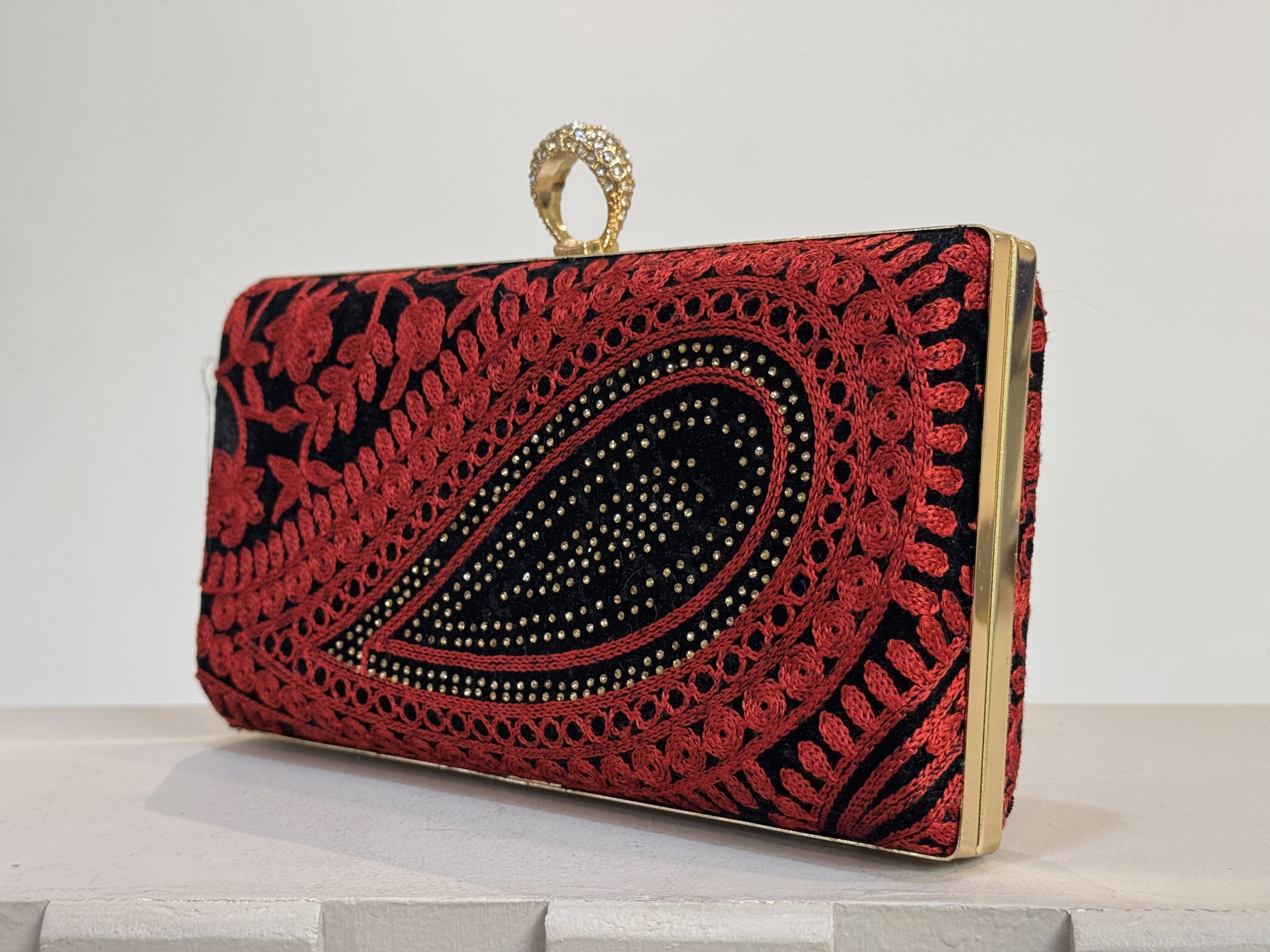 کیف جواهر دوزی کدFl016