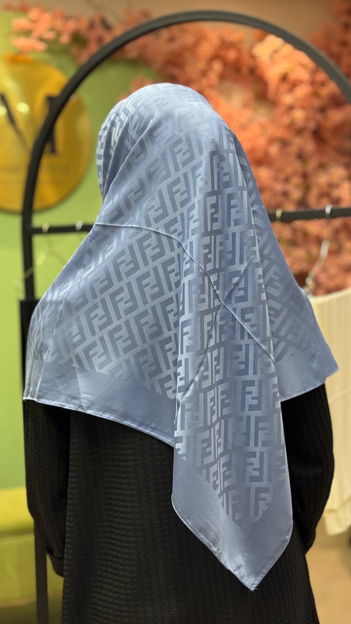 روسری ابریشم ژاکاردکدml01