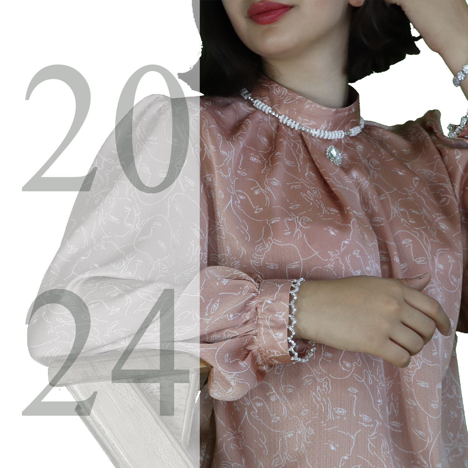 شومیز صورتک