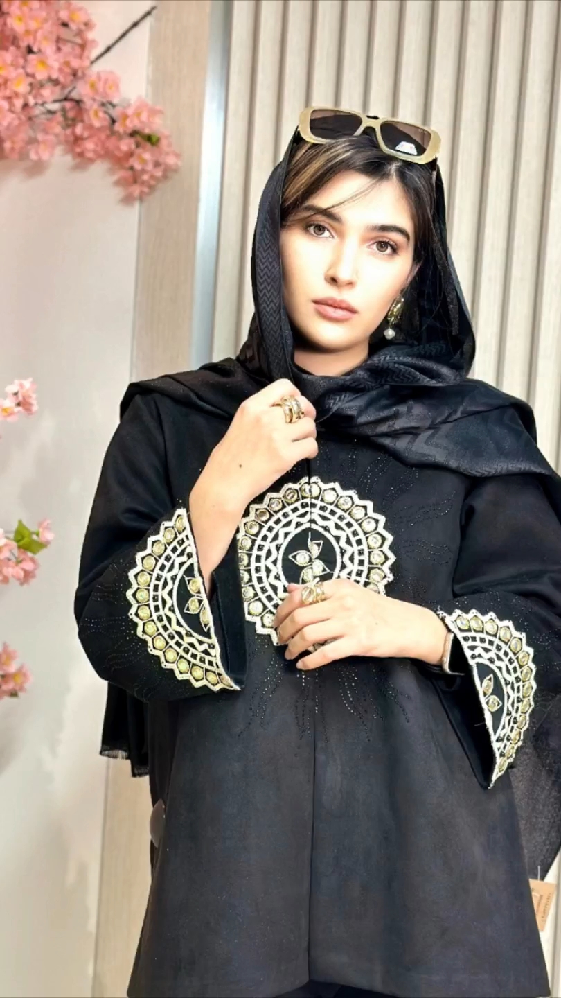 پالتو کتی مخمل سوییت ، کارشده با نگین و گل دوزی