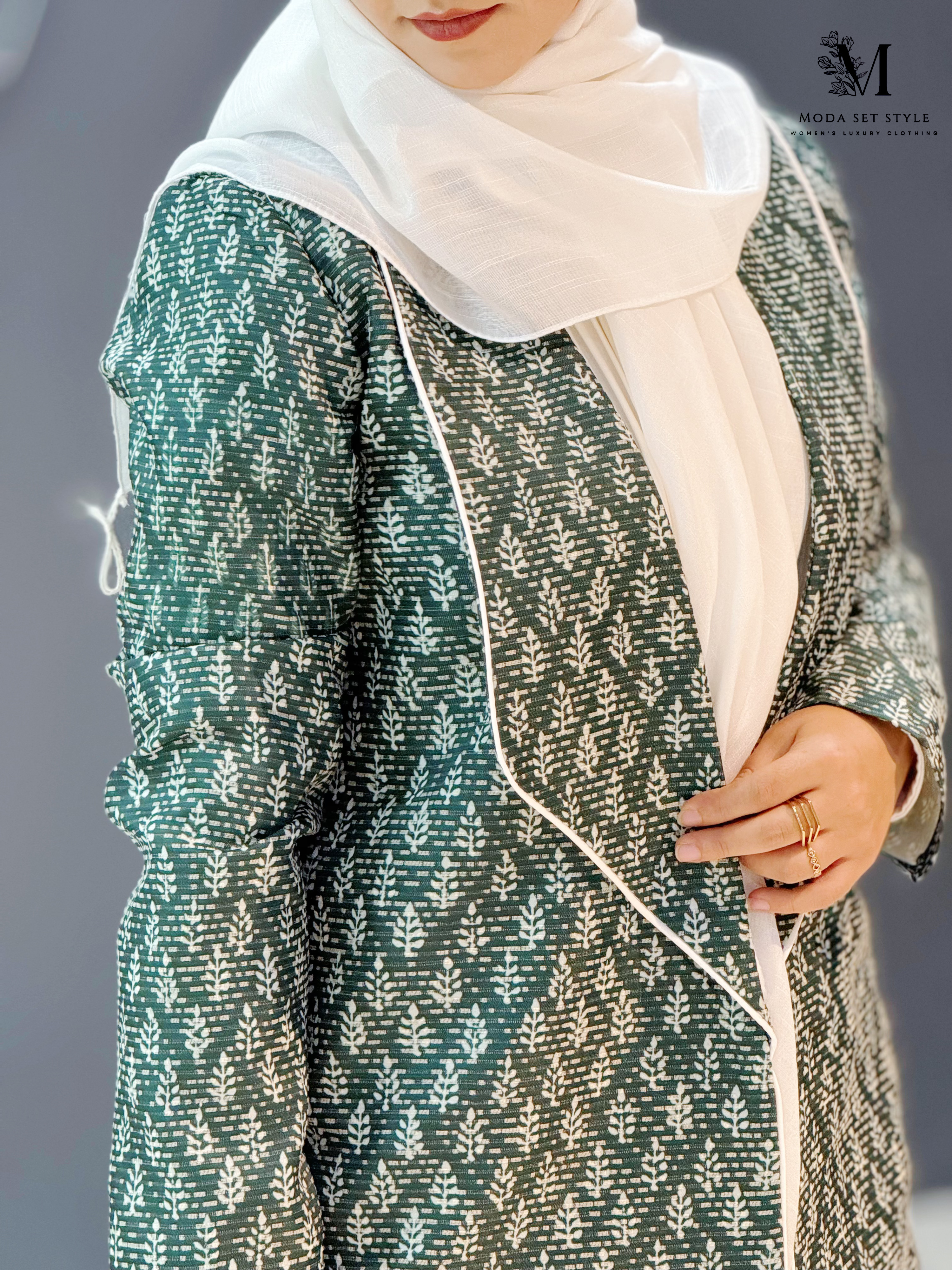 کت زیتون با طرح برگ زیتون