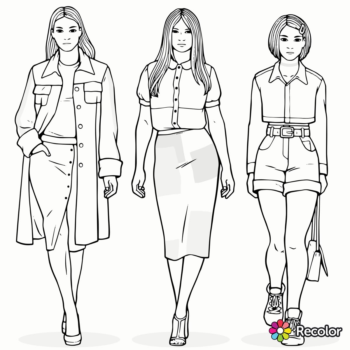 آیکون دسته ست زنانه