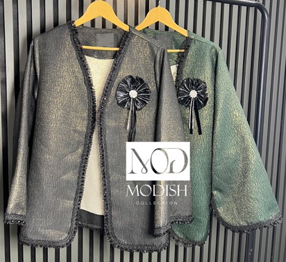 مانتو حوریا کد A32 با طراحی مدرن و رنگ‌های متنوع