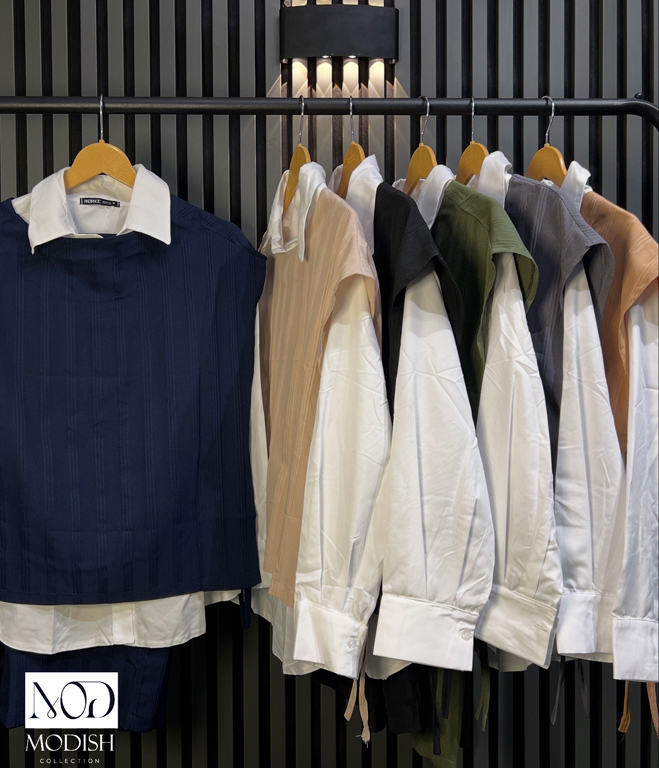 ست سه‌تکه آیوا و نخی برای استایل کژوال روزمره