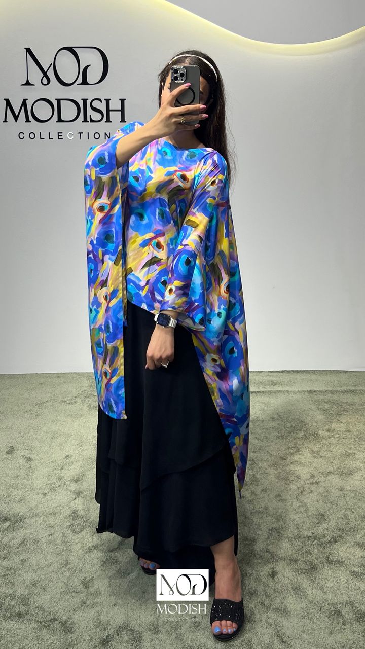 ست دامن و شلواری گلدار کد A37، لباس زنانه شیک و راحت