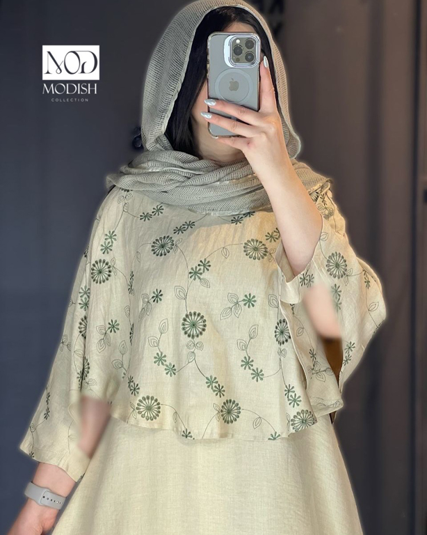 ست سارافون و شنل شانتون سبک و راحت برای فصول گرم