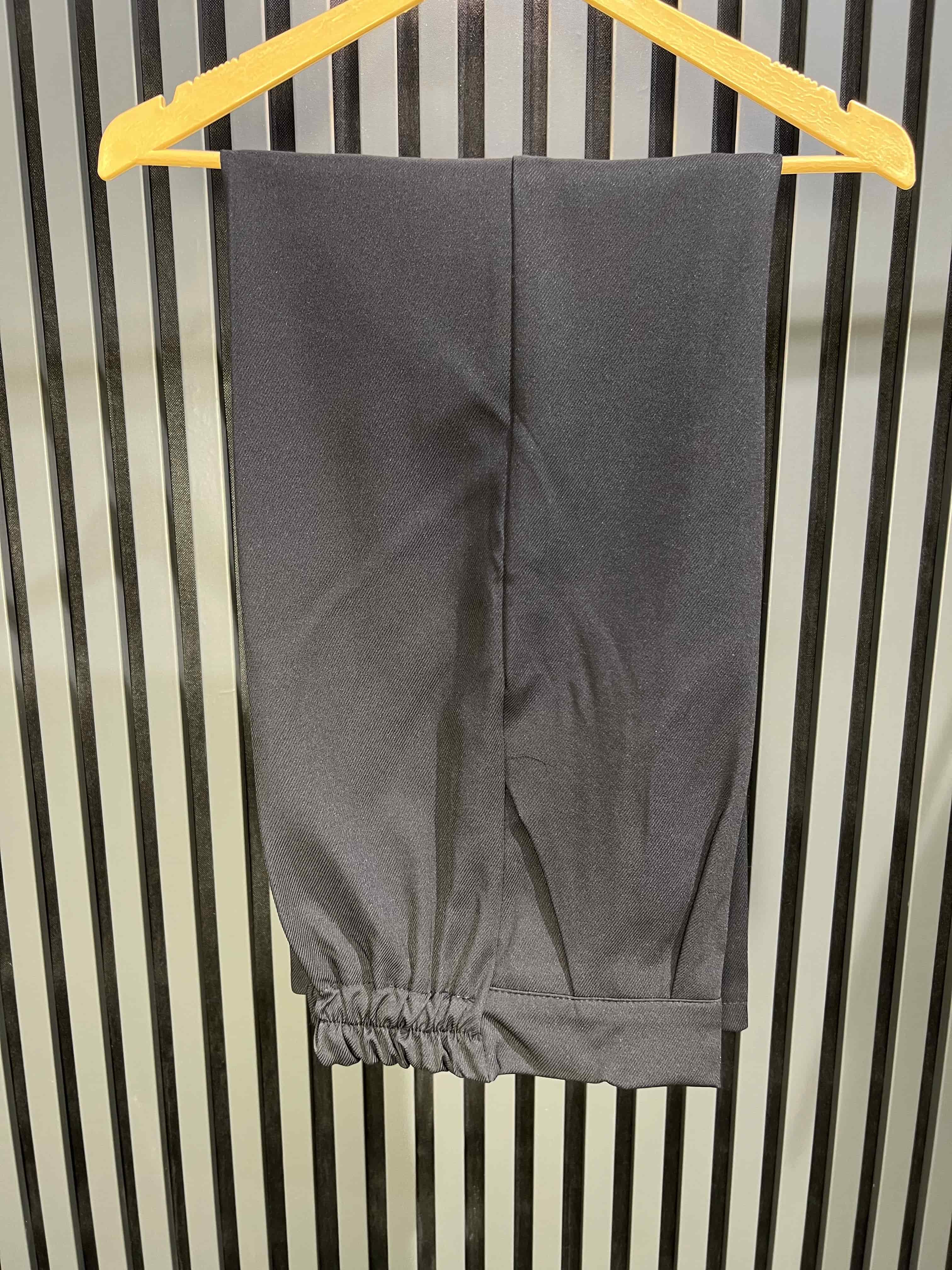 شلوار نیم بگ کجراه زنانه با جنس مازراتی و طراحی مدرن