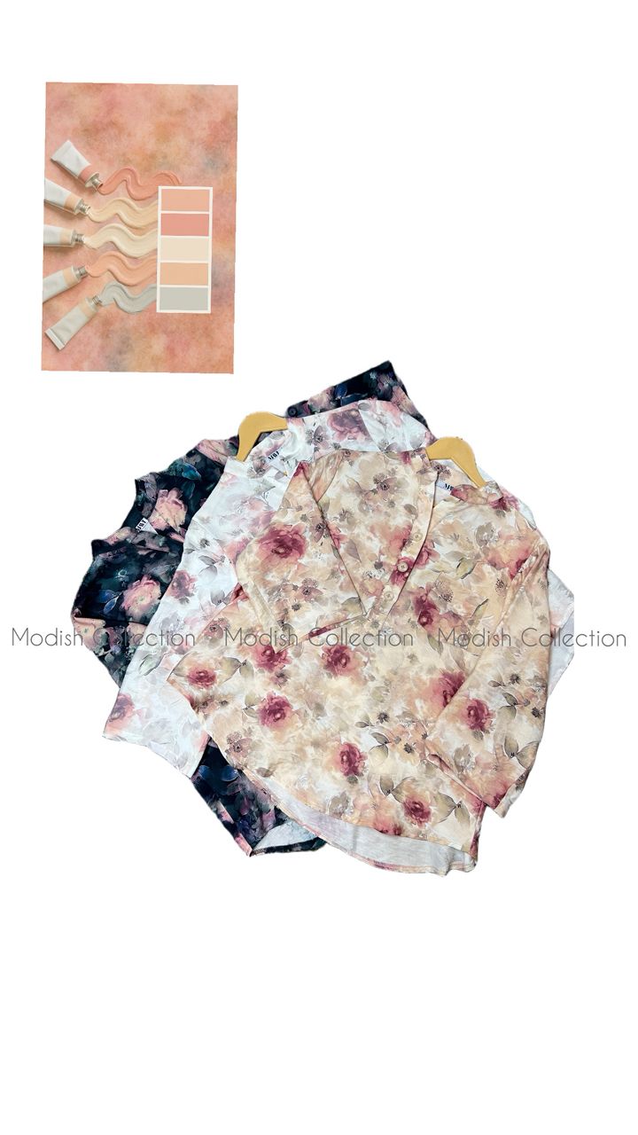 شومیز ایتالیایی کد A35 با طراحی مدرن و جنس لطیف