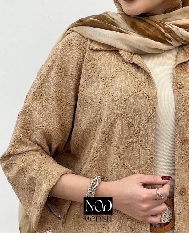 شومیز مانتویی مراکشی پاکتی کد a13 با طراحی مدرن و پارچه باکیفیت