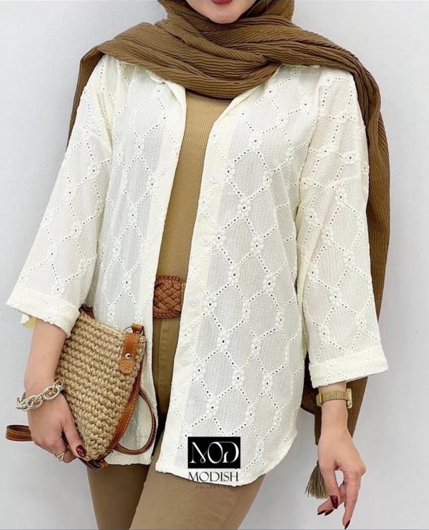 شومیز مانتویی مراکشی پاکتی کد a13 با طراحی مدرن و پارچه باکیفیت