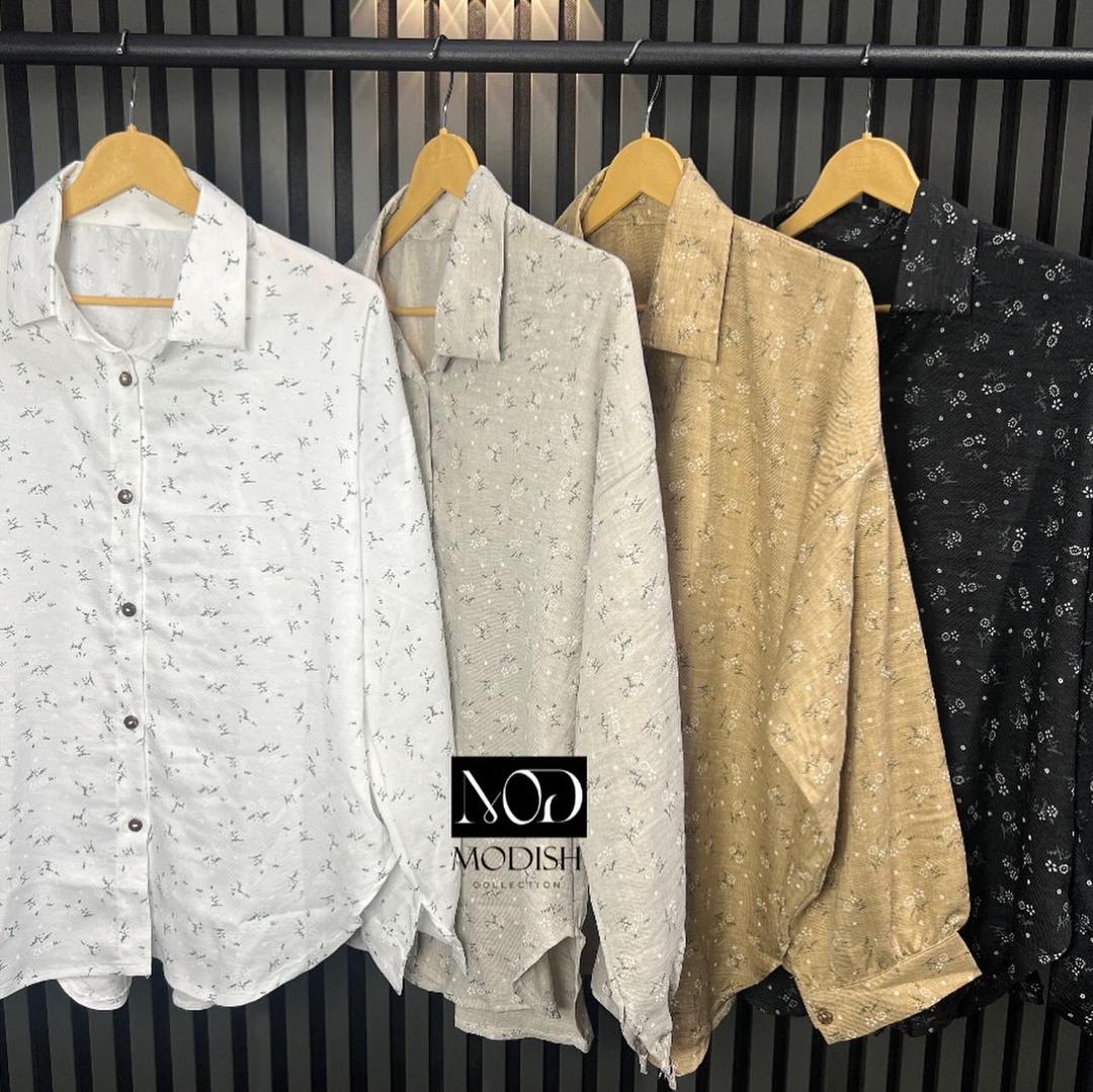 شومیز زنانه پشت چین‌دار کد A15 با طراحی مدرن و جذاب