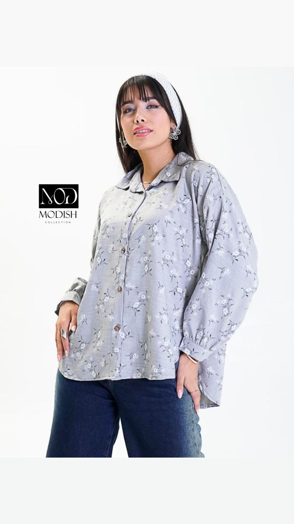 شومیز زنانه پشت چین‌دار کد A15 با طراحی مدرن و جذاب