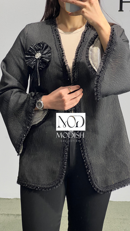 مانتو حوریا کد A32 با طراحی مدرن و رنگ‌های متنوع