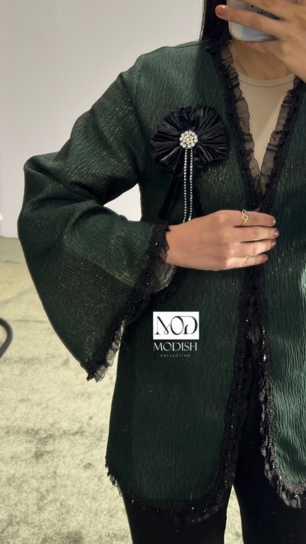 مانتو حوریا کد A32 با طراحی مدرن و رنگ‌های متنوع