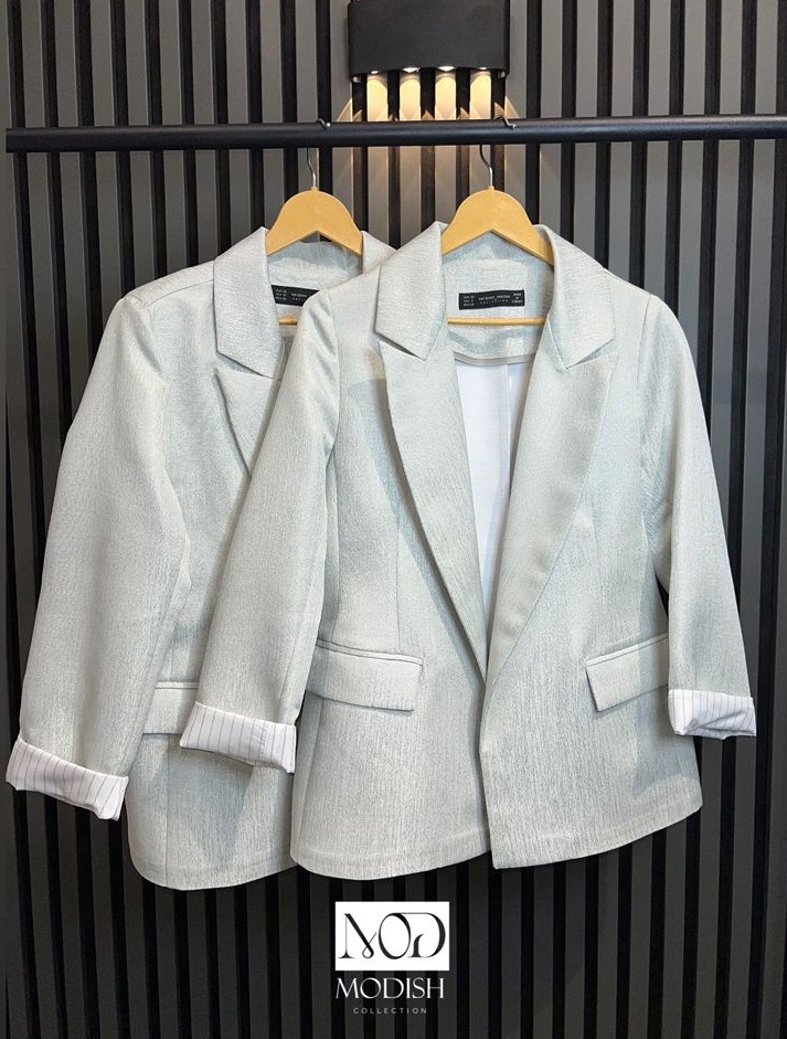 کت زنانه طرح زارا ترک با جنس ژاکارد، سایزهای ۳۸ تا ۴۴