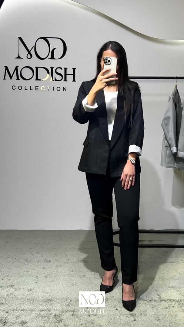 کت زنانه طرح زارا ترک با جنس ژاکارد، سایزهای ۳۸ تا ۴۴