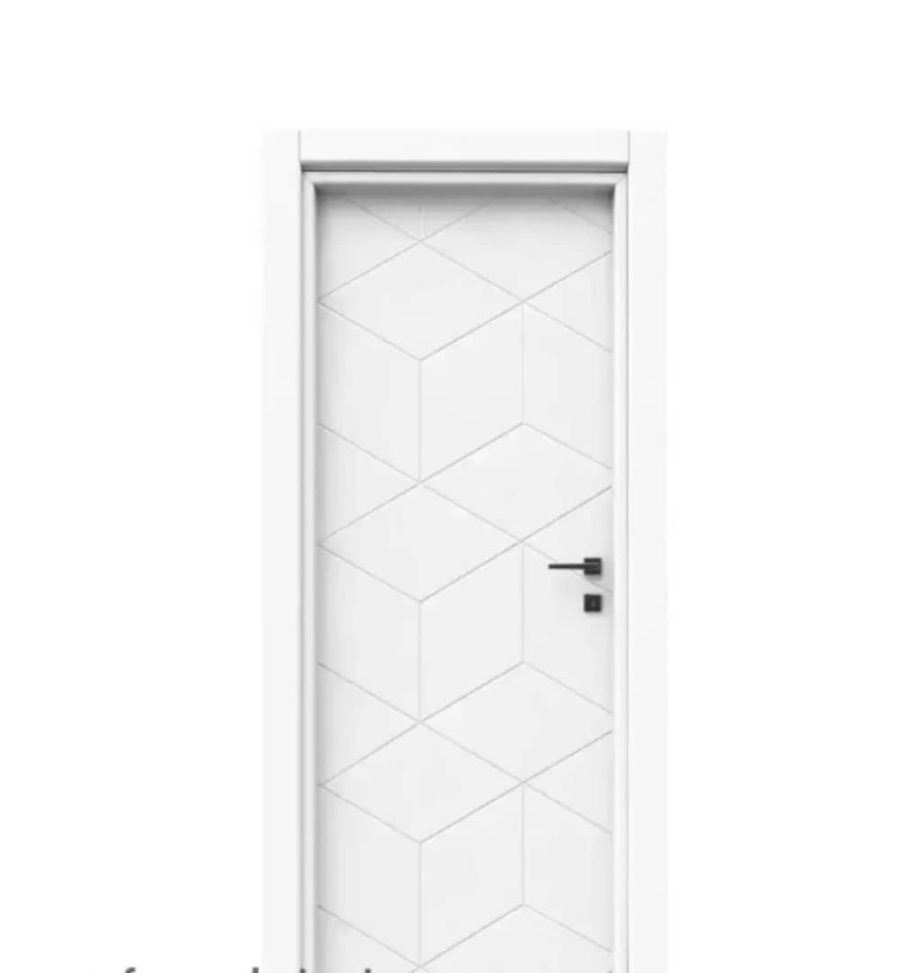 درب سرویس بهداشتی سفید پلی وود