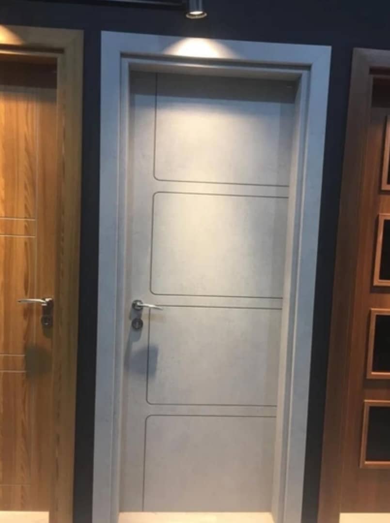 درب اتاق پلی وود روکش پی وی سی