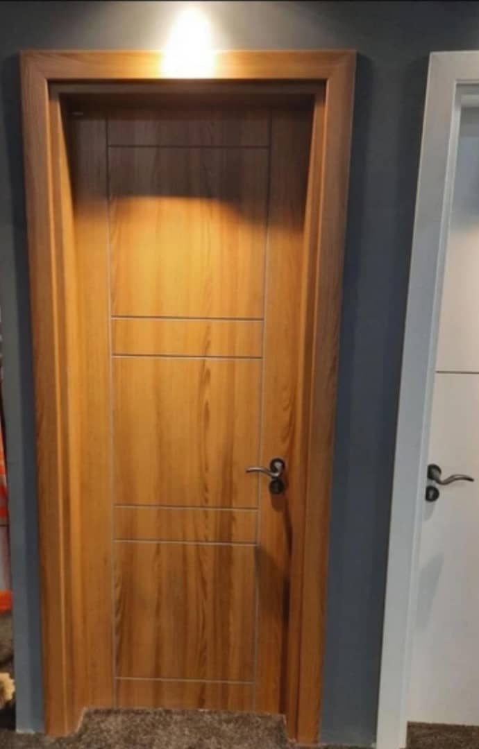 درب اتاق پلی وود روکش پی وی سی