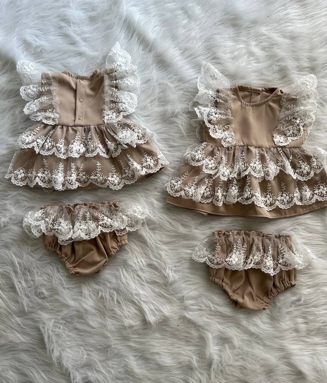 تاپ و شورت دانتل G134