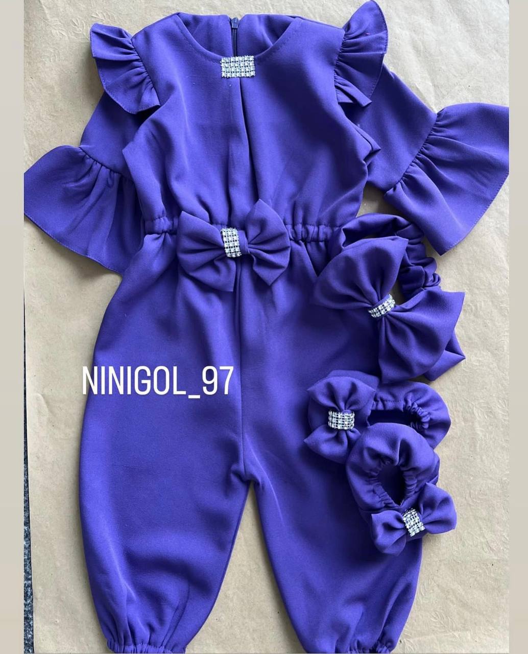 سرهمی آستین چین G194