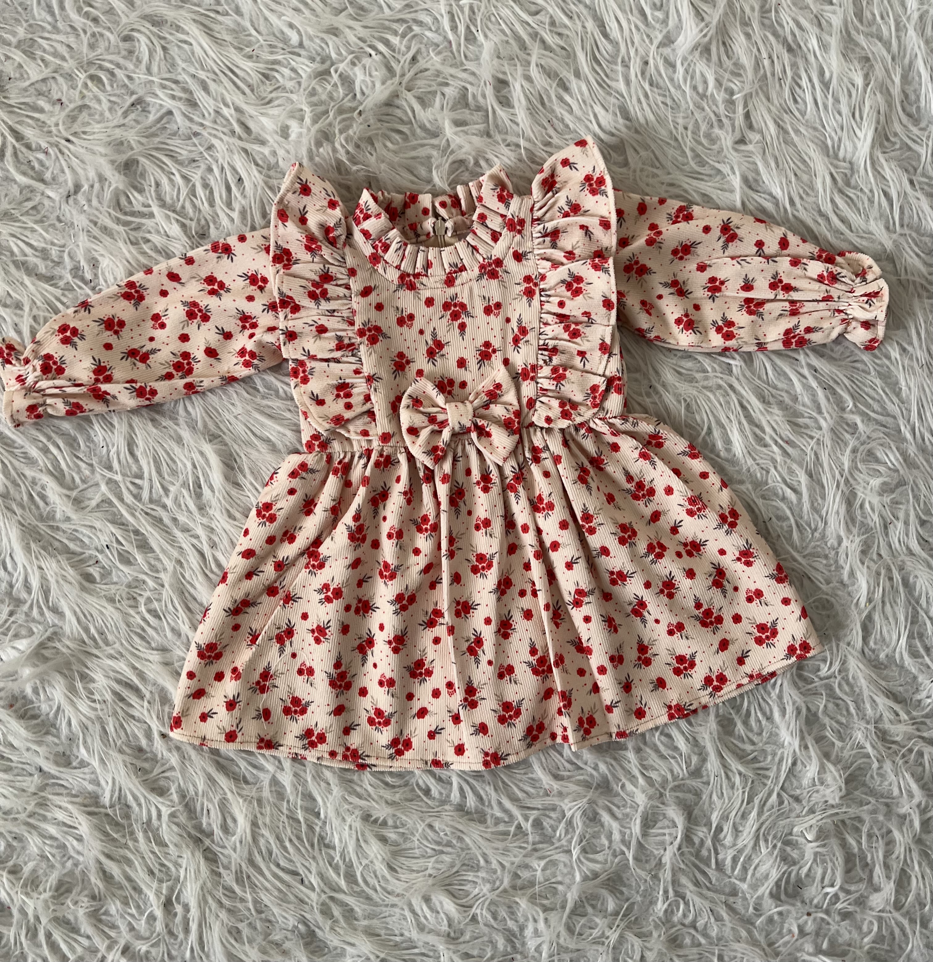 پیراهن کبریتی طرحدار