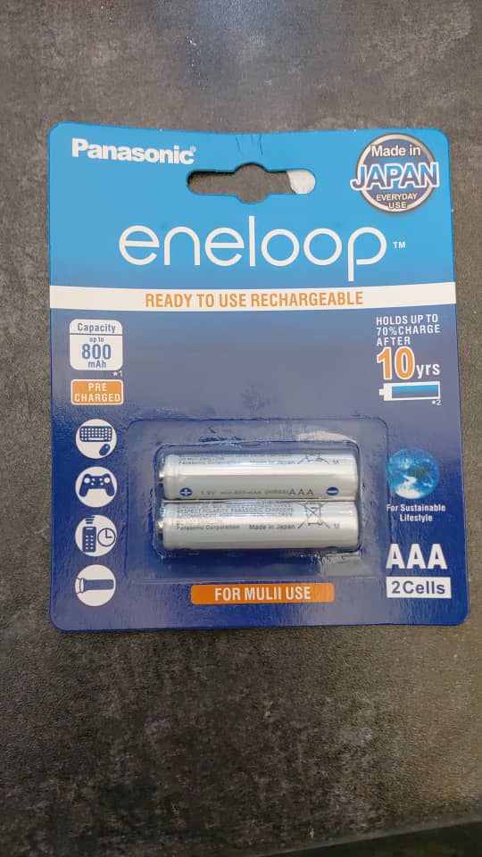 نیم قلم شارژی ۸۰۰ میلی امپر پاناسونیک