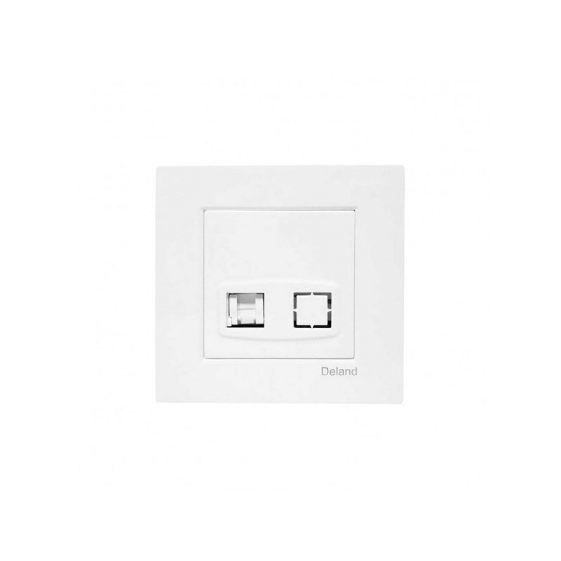 سوکت شبکه cat6 دلند آسا