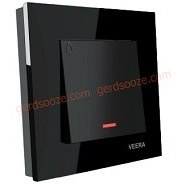 شاستی زنگ ویرا کریستال مشکی