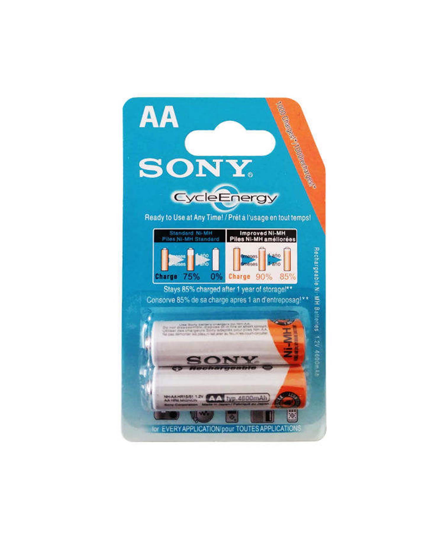 باتری قلام شارژی sony