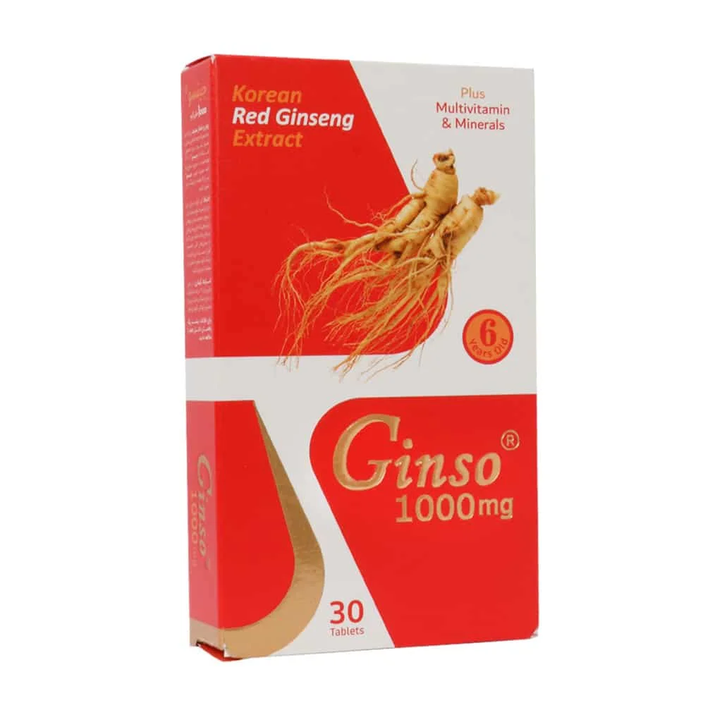 قرص جینسو 1000 میلی گرم (Ginso 1000 mg)