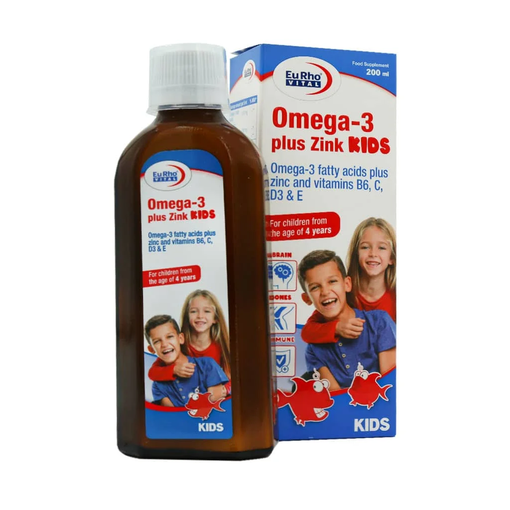 شربت امگا 3 پلاس زینک کیدز یور وویتال (Omega 3 Plus Zink kids)
