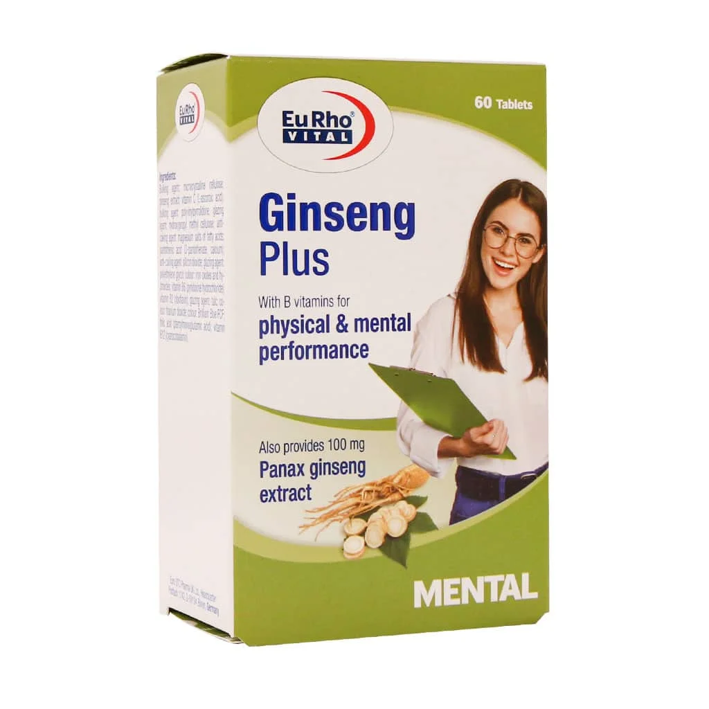 قرص جینسینگ پلاس یور وویتال (Ginseng Plus Eu Rho Vital)