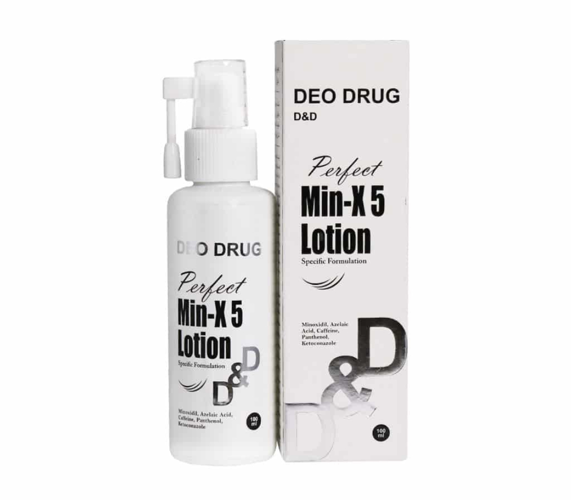 لوسیون تقویت کننده مو دئودراگ مدل Min – X5