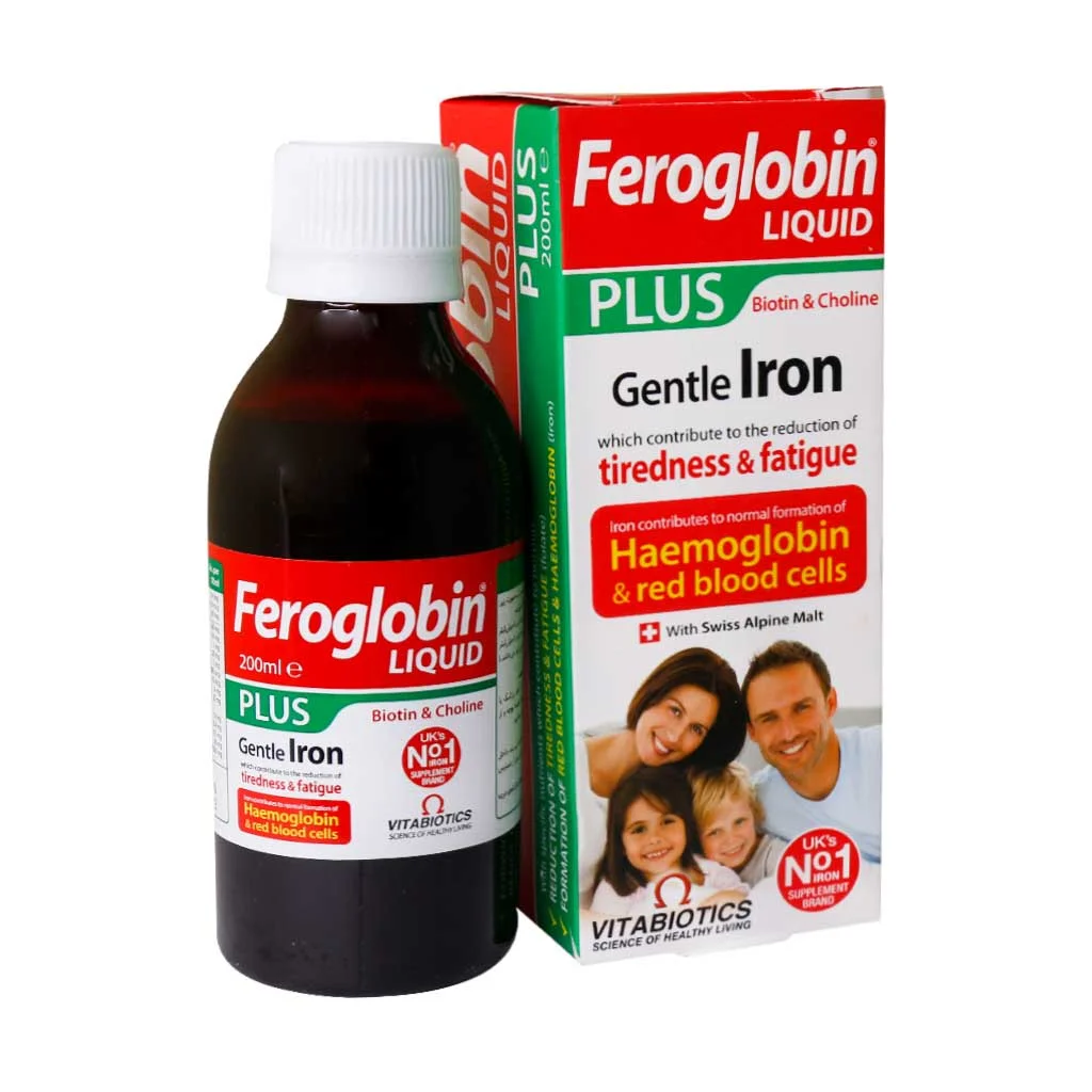 فروگلوبین پلاس (Ferogelobin Liquid plus)