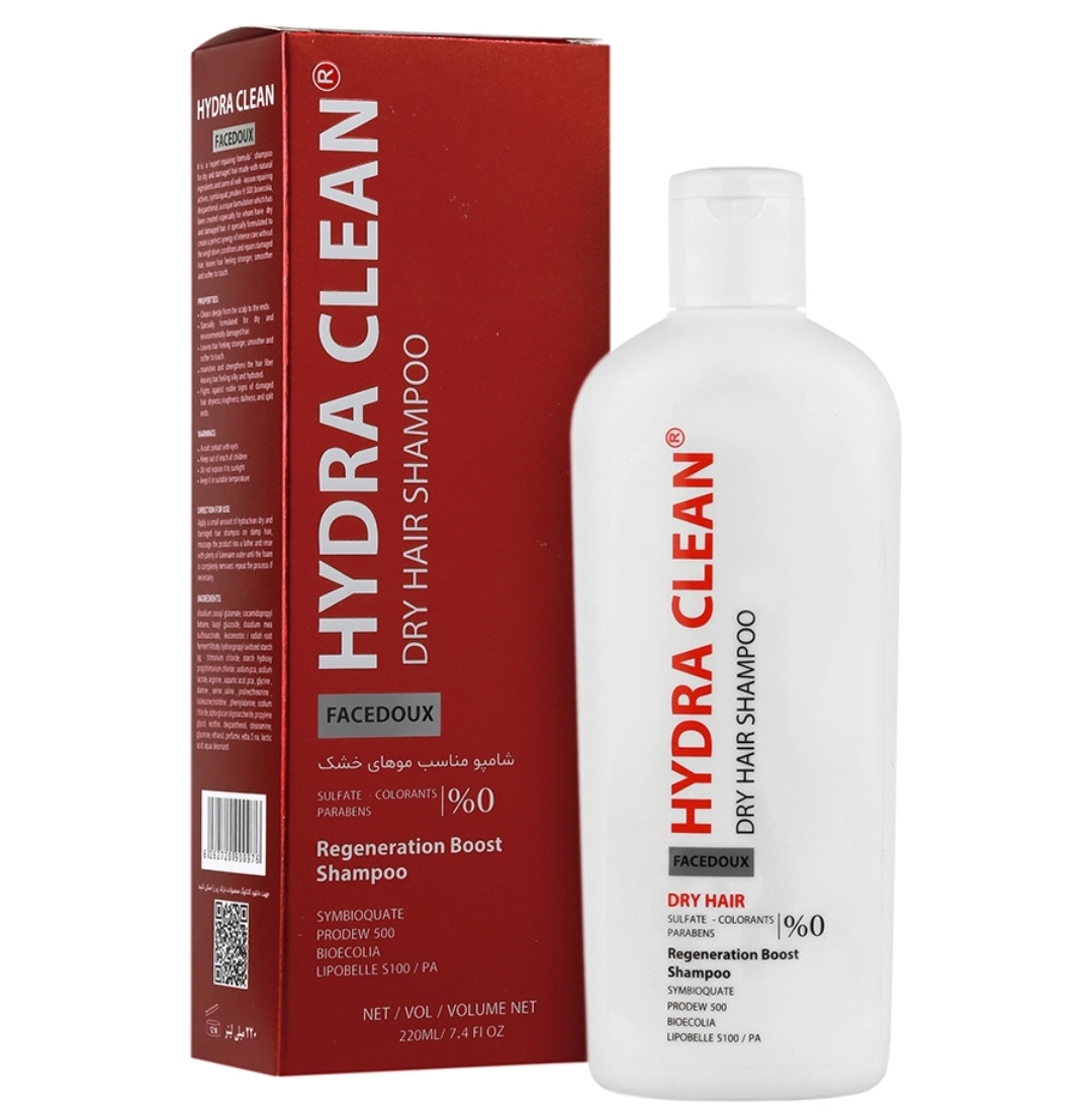 شامپو موهای خشک فیس دوکس