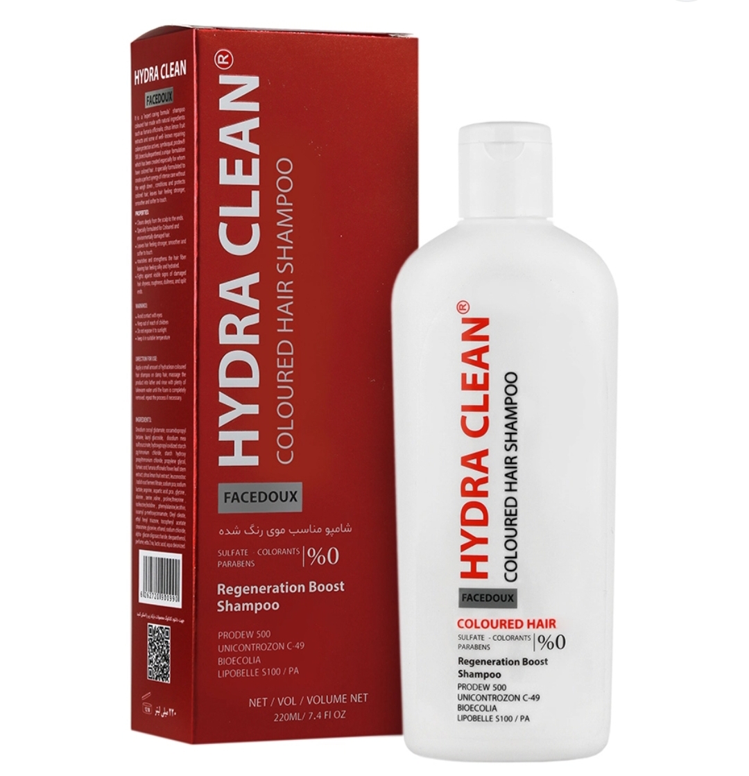 شامپو فاقد سولفات موهای رنگ شده فیس دوکس