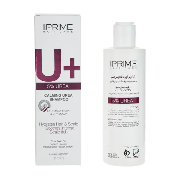 شامپو اوره 5% پرایم U+