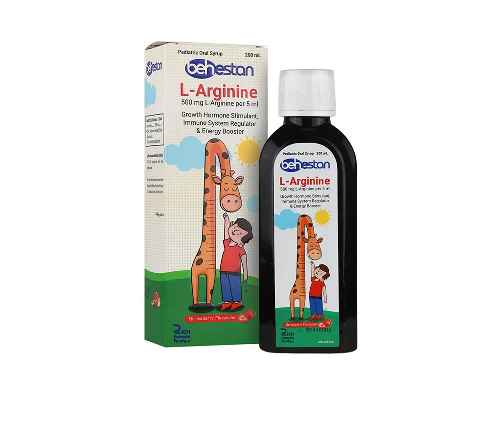 شربت ال-آرژنین بهستان، مکمل طبیعی برای افزایش انرژی و سلامت قلب