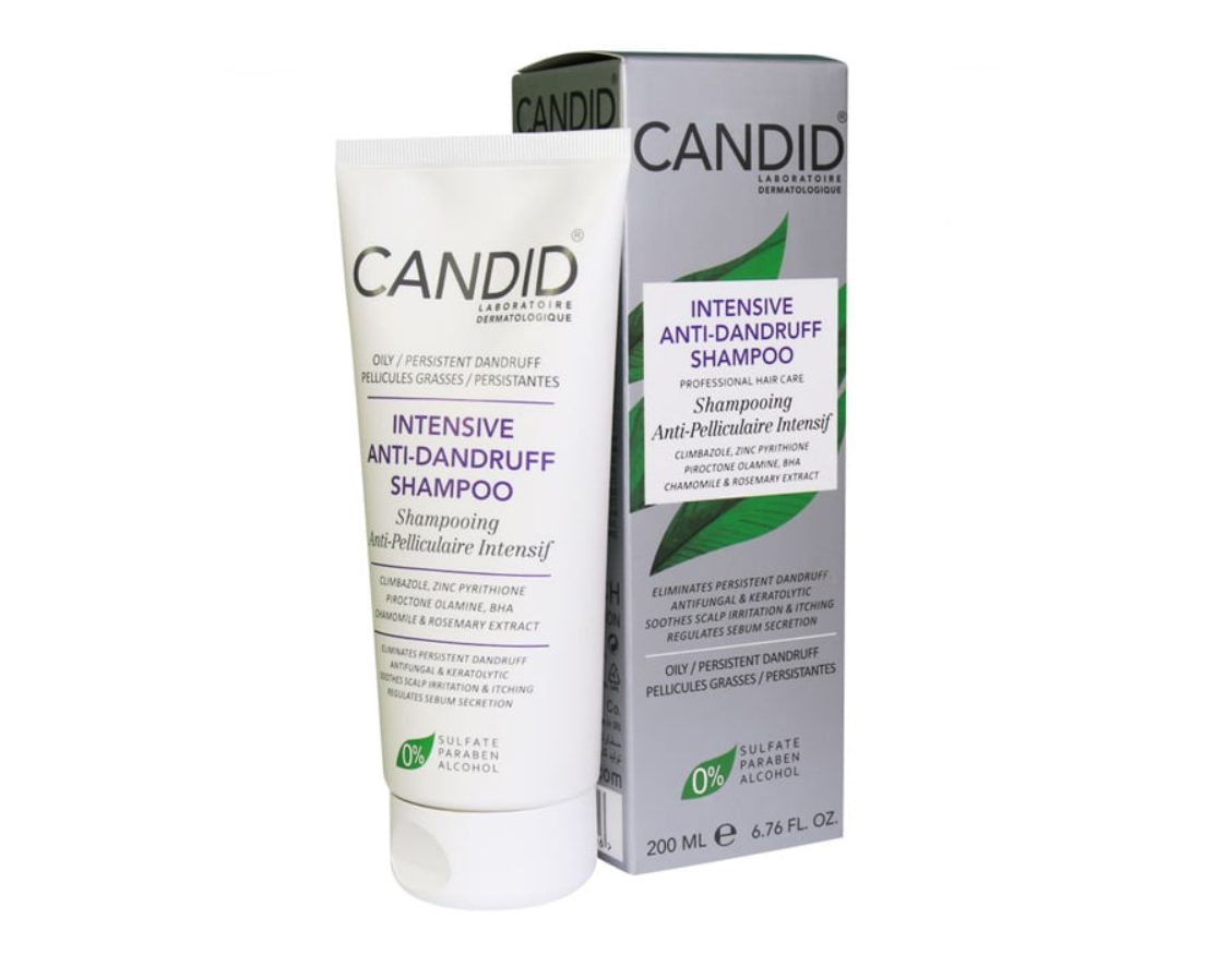 شامپو ضد شوره موهای چرب کاندید