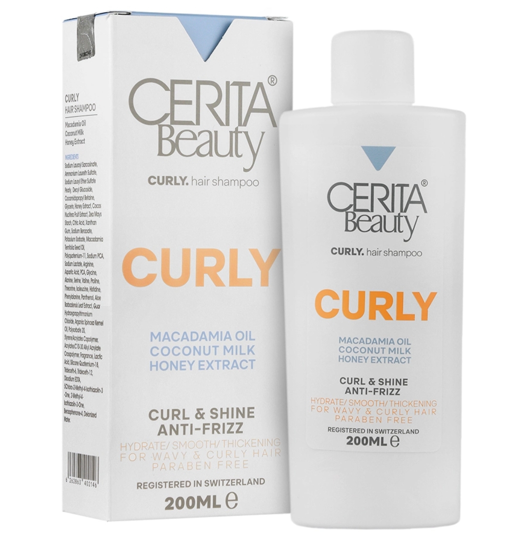 شامپو موهای فر سریتا (Curly Hair Shampoo