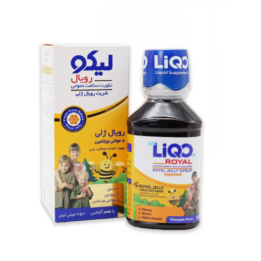 شربت لیکورویال ژلی ( Liqo royal jelli ) با طعم آناناس
