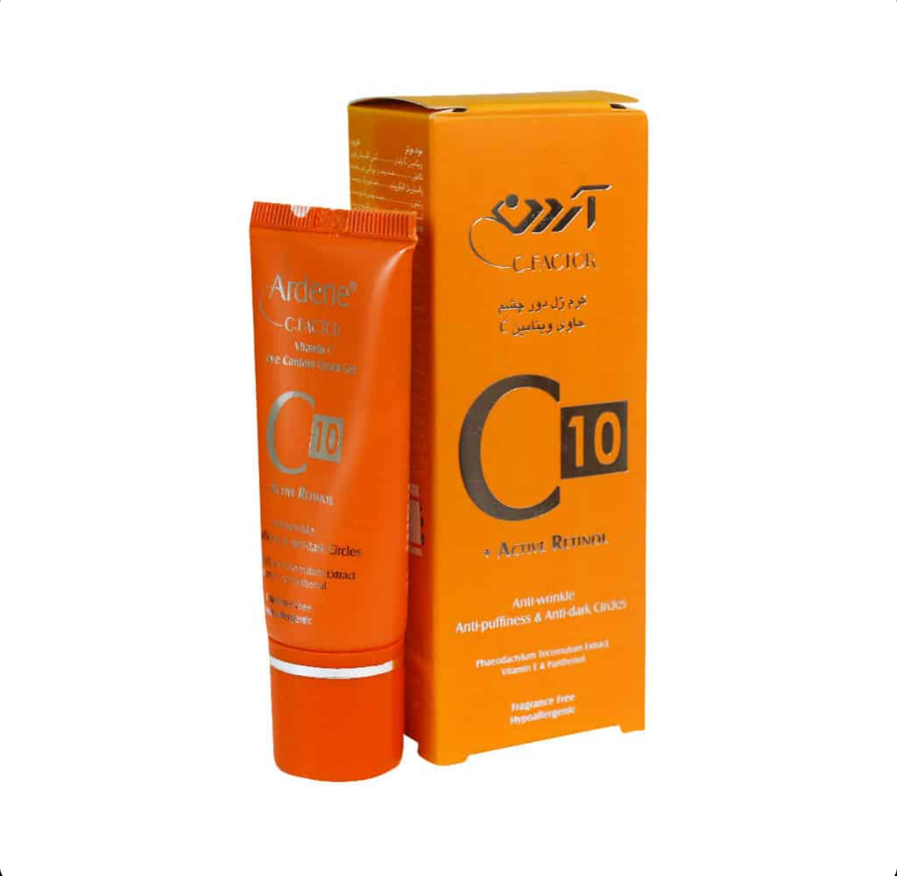 کرم ژل دور چشم حاوی ویتامین C